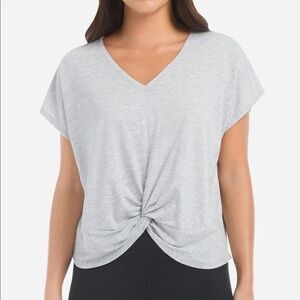 LUSH Front Knot Tee